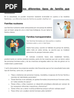 Tipos de Familia