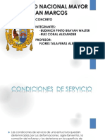 CONDICIONES DE SERVICIO 