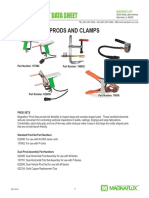 Product Data Sheet: Prods and Clamps
