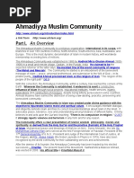 Ahmadiyya Muslim Community
