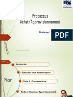 Process Achat Pprovisionnement