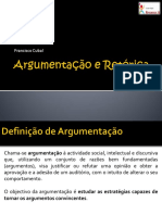 Argumentacaoeretoricafranciscocubal PDF