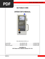 Fanuc 0i Operator Manual1