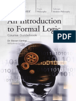 4215 - An Introduction To Formal Logic