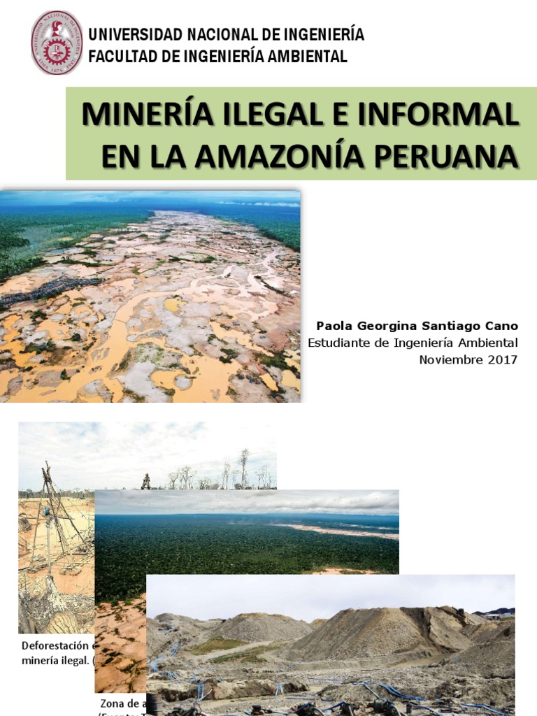 Minería Ilegal en la Amazonía Peruana | PDF | Minería | Perú
