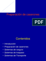 Preparacion de Caserones