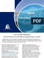 Ing. Benites - Agua y Seguridad Alimentaria 0 PDF