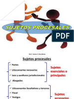 3. Sujetos Procesales - Acumulacion