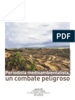 Periodista medioambientalista, un combate peligroso (Reporteros Sin Fronteras, 2009)