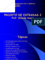 1. Projeto Estradas II - Introdução