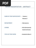 Download Augmented Reality Abstract by sonofgun007 SN36607780 doc pdf