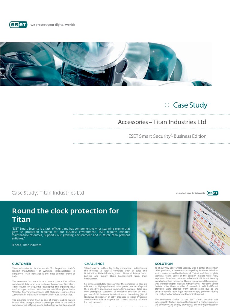 Titan Case Study Antivirus Software Computer Virus Free 30day