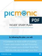 Picmonic NCLEX Study Plan