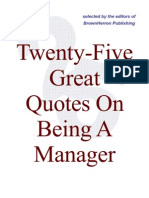 25 Quotes on Management