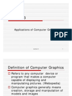 Applications of Computer Graphics