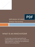 Diffusion of Innovation (Nishan Navaratne)