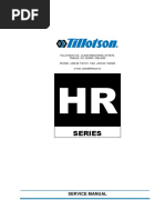 Tillotson Manual HR Type