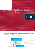 Developing Test Cases From Use Cases - Updated - 19dec06