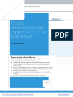 Child Development: Approaches To Learning