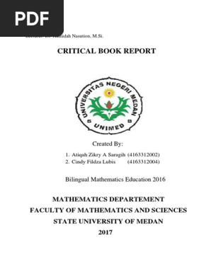 Critical Book Report PKN