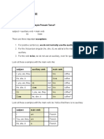 Simple Present Tense