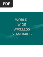 World Wide Wireless Standards