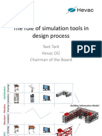 Role of simulation tools and BIM in building design process