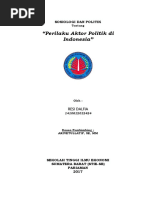Download Makalah Perilaku Aktor Politik Indonesia by anak_bisa SN366093849 doc pdf