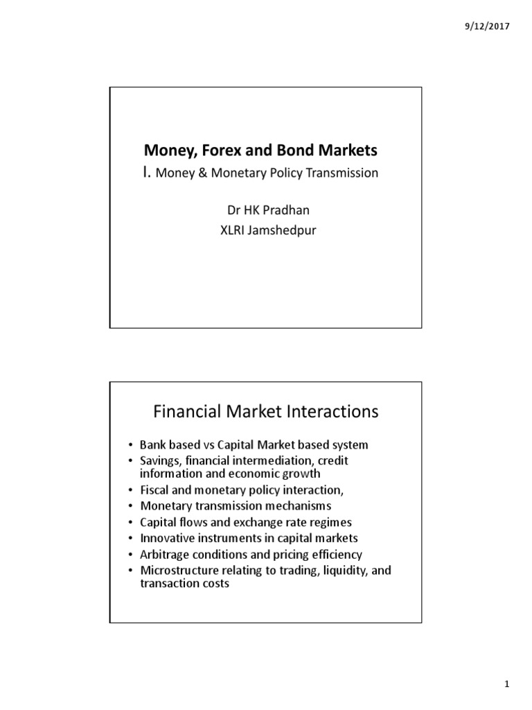 Money and Monetary Policy Dynamics | PDF | Monetary Policy | Fiscal Policy