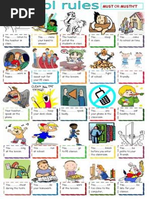 must and mustnt 79016 pdf teaching pedagogy