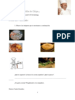Arguiñano, Hacer Una Receta - Clase de Español
