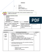 Aprendizaje de Aprendizaje Que Alimentos Consumimos