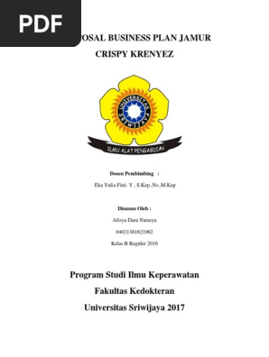 Proposal Business Plan Jamur