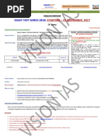 Vision Ias Essay Test Series Upsc 2018