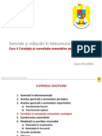 Curs 4 Corelatia Si Convolutia Semnalelor Analogice