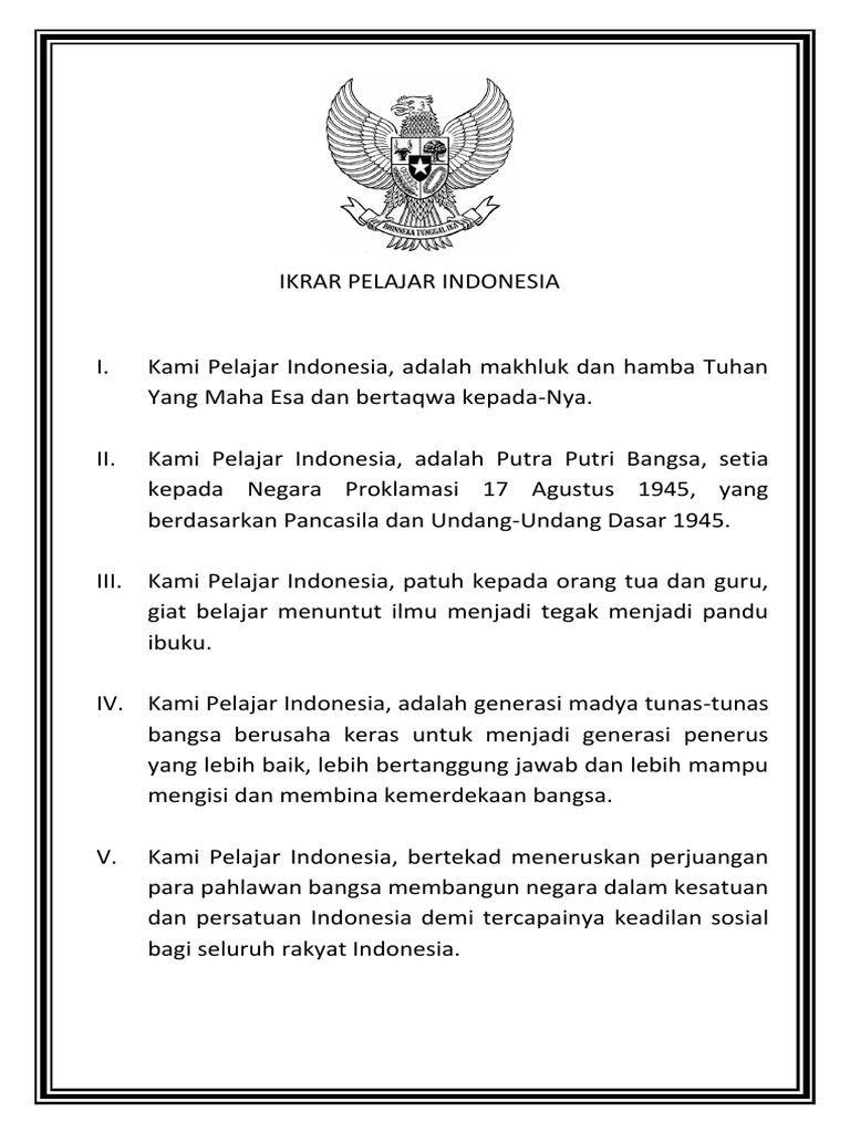 Ikrar Pelajar Indonesia