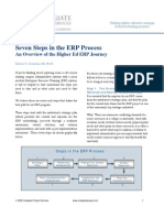 Seven Steps in the ERP Process