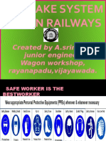 Wagon Airbrake System, Indian Railways.