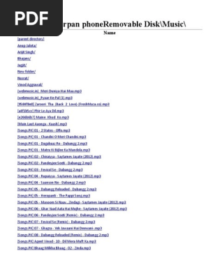 Songs