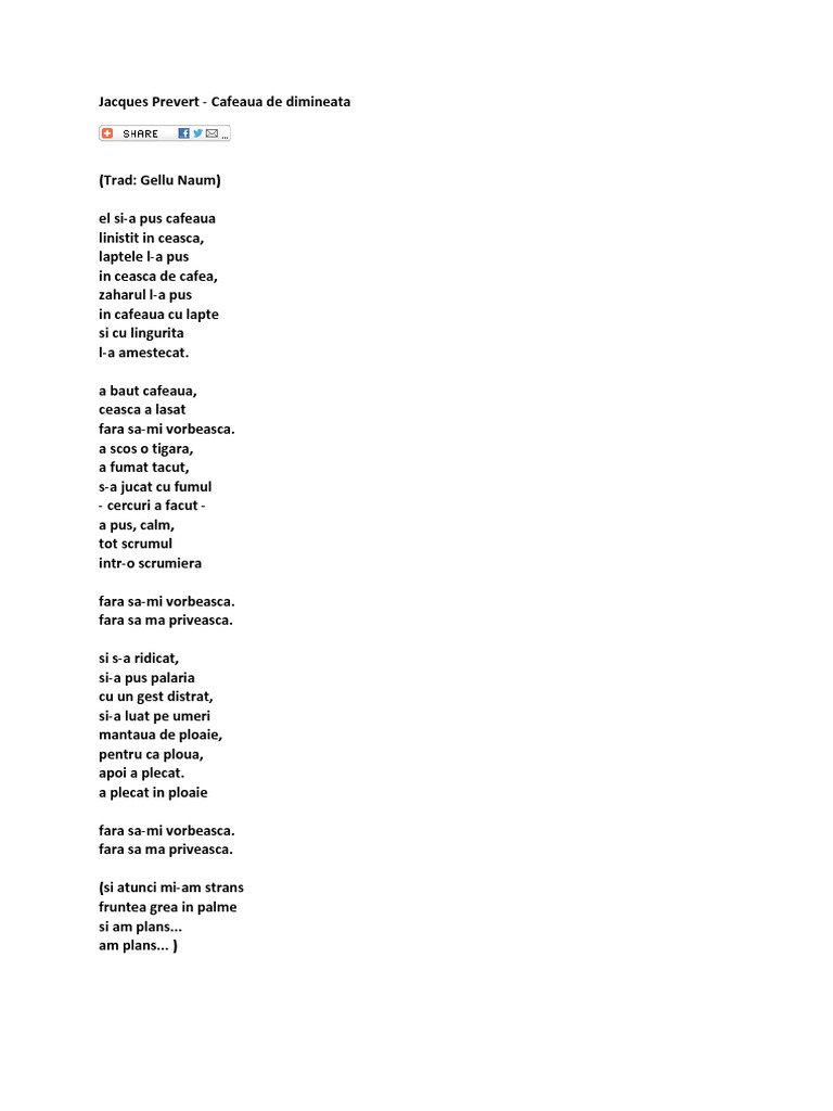 Poezii | PDF