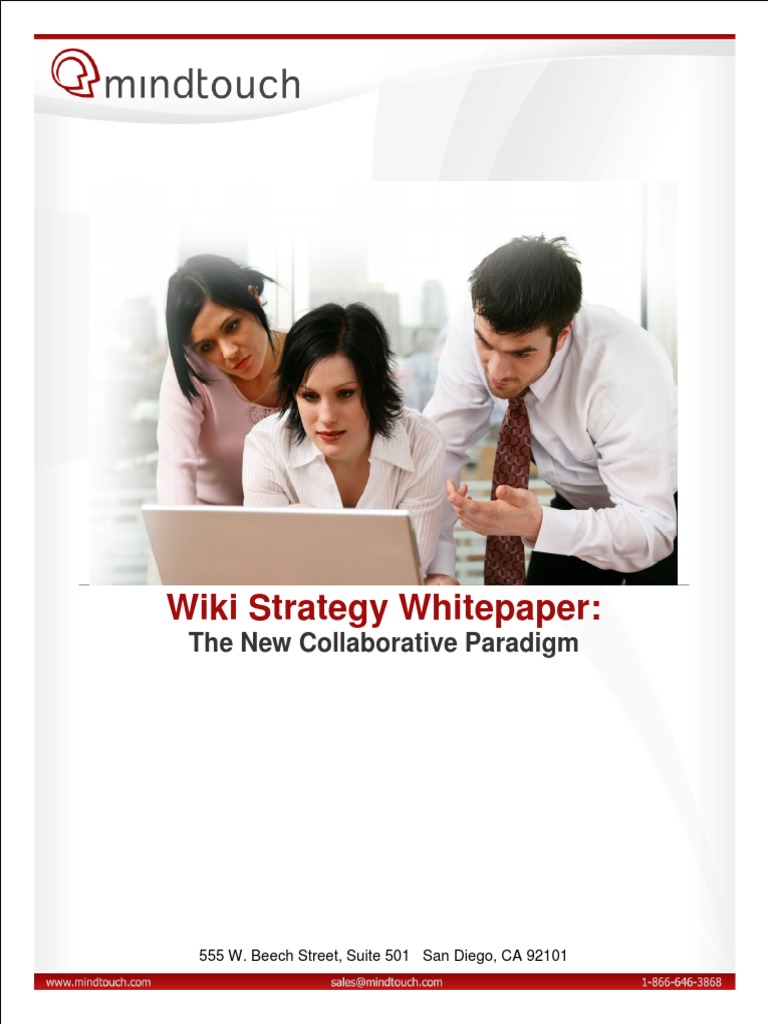 MindTouch Wiki: Collaboration Solutions | PDF | Wiki | Collaboration