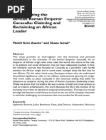 Interrogating the African Roman Emperor Caracalla