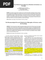 Feijoo e Mattar_A Fenomenologia Como Metodo de Investigacao