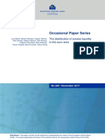 Occasional Paper Series: The Distribution of Excess Liquidity in The Euro Area