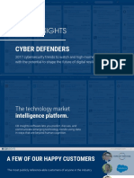 CB Insights Cyber Defenders Report