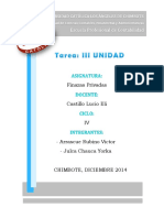 Tarea III Finanzas