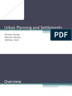 Urban Planning and Settlements: Morales, George Mercado, Michael Ildefonso, Sorbi