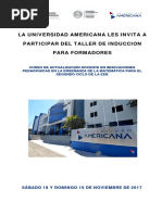 Planificación -Taller de Inducción