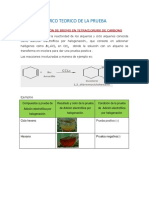 Cartelera de Prueba de Bromo en Ccl4