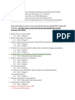 Optoelectronics Syllabus